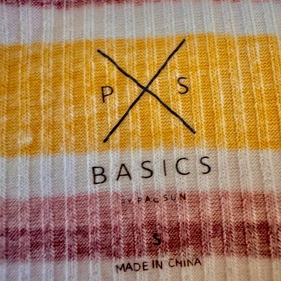 PacSun Basics Striped Tee - Picture 4 of 4
